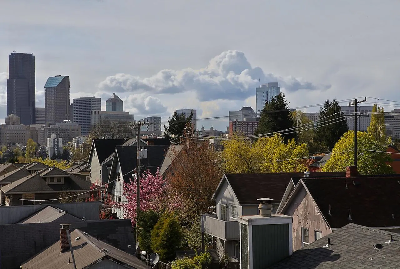 Modern Home With Rooftop Oasis Seattle Stati Uniti
